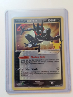 Greninja Gold Star SWSH144 Sword & Shield Promo Card Holo LP/NM Pokemon - Image 1