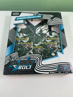 Pokemon TCG Scarlet & Violet Black Bolt Binder Collection *NEW & SEALED* - Image 1