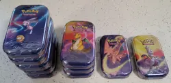 (x10) Pokemon Kanto Power Mini Tins 2020 - x20 Boosters - Display Incl - SEALED - Image 2