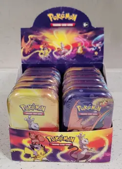 (x10) Pokemon Kanto Power Mini Tins 2020 - x20 Boosters - Display Incl - SEALED - Image 4