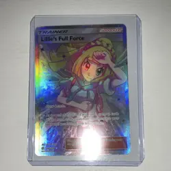 Pokemon Lillie's Full Force Trainer 230/236 Sm-Cosmic Eclipse 2019 Holo Full Art - Image 1