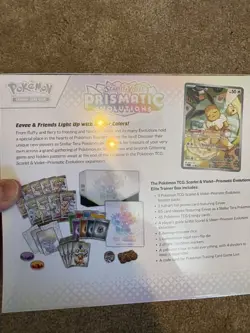 Pokemon Prismatic Evolutions ETB and Surprise Box Pair SEALED NEW - Image 3