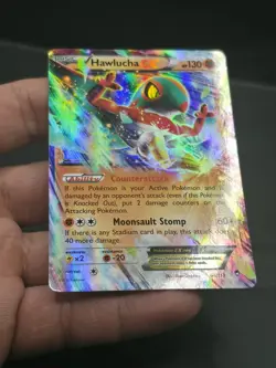 Pokemon TCG Hawlucha EX Holo Card 64/111 XY-Furious Fists - Image 4