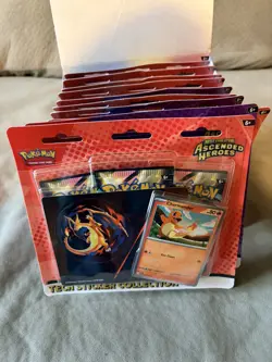 Pokemon Ascended Heroes Tech Sticker Collection Display (12-3 pack blisters) - Image 4
