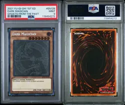 Yu-Gi-Oh Dark Magician Ghost Rare Card GFTP-EN128 1st Edition PSA 9 Mint - Image 3