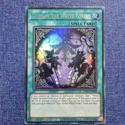 Yugioh Tales of the White Forest INFO-EN058 - Ultra Rare - 1st Edition - MP - Image 1