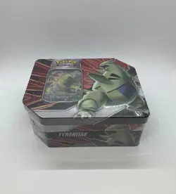 Pokemon TCG Tyranitar V Strikers Factory Sealed 5-Pack Tin - Image 5