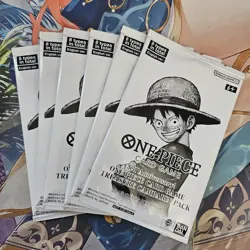 3rd Anniversary Treasure Campaign Pack One Piece Card Game English Sealed X6 Lot - Image 1