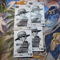 3rd Anniversary Treasure Campaign Pack One Piece Card Game English Sealed X6 Lot - Image 2