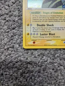 Pokemon Tgc Electabuzz 22/115 EX Unseen Forces Rare Stamped Reverse Holo NM+ - Image 5
