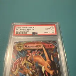 M Charizard EX 13/108 2016 Pokemon XY Evolutions English Pokemon PSA 10 GEM MINT - Image 2