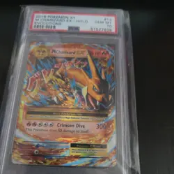 2016 POKEMON XY EVOLUTIONS #13 M CHARIZARD EX PSA 10 - Image 1