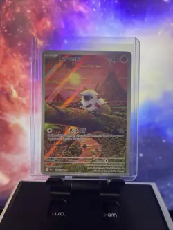 Pokemon TCG Larvesta 099/086 Scarlet & Violet Black Bolt English IR NM - Image 1
