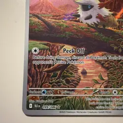 Pokemon TCG Larvesta 099/086 Scarlet & Violet Black Bolt English IR NM - Image 5