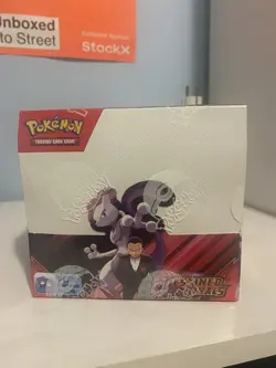 Pokemon Destined Rivals Booster Box 36 Pack, Scarlet Violet Sealed - Image 1