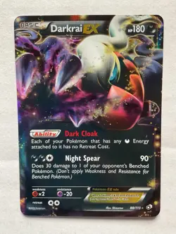 Pokemon Darkrai EX 88/113 Legendary Treasures Ultra Rare Holo English 2013 - Image 1