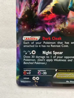 Pokemon Darkrai EX 88/113 Legendary Treasures Ultra Rare Holo English 2013 - Image 5
