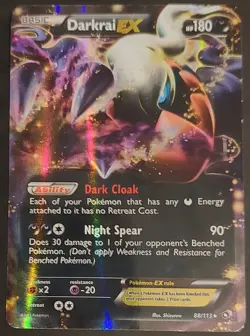 Darkrai EX 88/113 - Legendary Treasures - Holo Ultra Rare Pokemon Card - Image 2