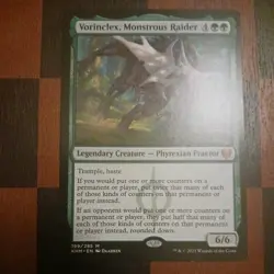 Mtg Vorinclex, Monstrous Raider LP/NM Regular Mythic Rare Magic Card - Image 2