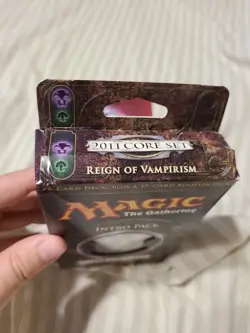 MTG Magic Reign of Vampirism Intro Deck Factory Sealed Core Set 2011 M11 SEEPICS - Image 2