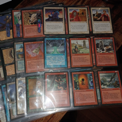 Magic The Gathering Homelands Complete Set: Mint, Never Played, Missing 3 cards - Image 1