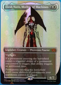 Elesh Norn Mother of Machines (Concept Praetor Step-and-Compleat) FOIL NM 510677 - Image 1