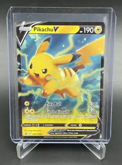 Pokemon Pikachu V SWSH063 Sword & Shield Black Star Promo Holo 2020 Card - Image 1