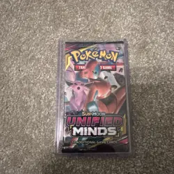Pokemon Sun & Moon Unified Minds Booster Pack Factory Sealed - Image 1