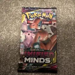 Pokemon Sun & Moon Unified Minds Booster Pack Factory Sealed - Image 4