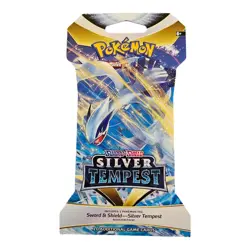 Pokemon TCG: Sword & Shield - Silver Tempest x1 Sleeved Booster Pack - Image 1