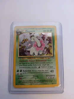 Pokemon TCG Meganium Neo Genesis 10 Holo Unlimited Holo Rare - Image 1