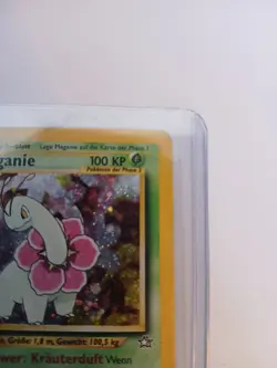 Pokemon TCG Meganium Neo Genesis 10 Holo Unlimited Holo Rare - Image 2