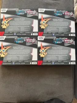 LOT 4! Pokemon Unova Victini Illustration Collection Box Sealed - Black & White - Image 2