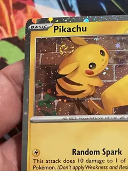 Pokemon Day 30th Anniversary - Pikachu 051 /162 Stamped 2026 Promo NM WITH SWIRL - Image 3