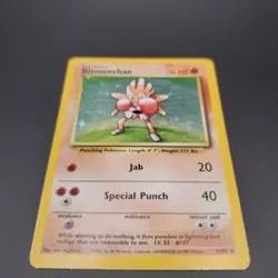 Hitmonchan Holo Shadow 1999 Pokemon TCG Base Set - #7/102 - Image 1