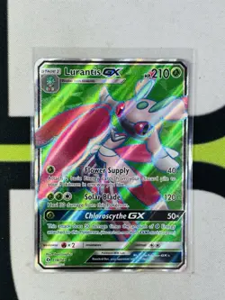 LURANTIS GX 138/149 POKEMON SUN AND MOON FULL ART HOLO RARE - Image 1