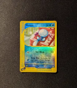 Pokemon AQUAPOLIS - #66/147 Wooper - Reverse Holo - ENG - Heavily Played - Image 3