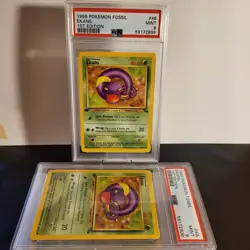POKEMON FOSSIL FIRST EDITION PSA 9 (BUYERS PICK) - Image 1