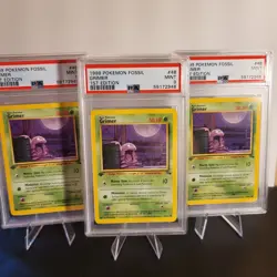 POKEMON FOSSIL FIRST EDITION PSA 9 (BUYERS PICK) - Image 2