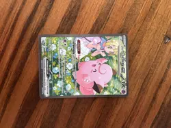 Pokemon TCG Lillie's Clefairy ex 184/159 Journey Together Holo RARE!! - Image 2