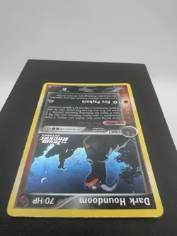 Pokemon Stamped Dark Houndoom 37 Team Rocket Returns Reverse Holo Vintage 37/109 - Image 5