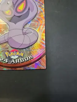 2000 Topps Chrome Pokemon Arbok #24 Base Card - TV Animation Edition - Image 2