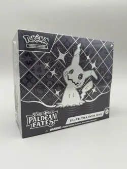 Pokemon TCG Scarlet & Violet Paldean Fates Elite Trainer Box ETB NEW - Image 1