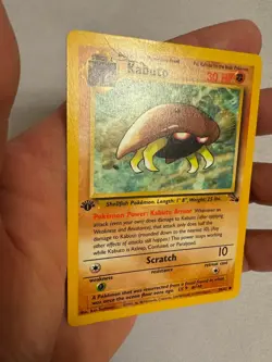 1999 Pokemon - 1st Edition Kabuto Non-Holo - Fossil 50/62 - WOTC - Image 4
