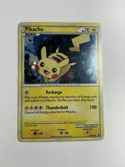 Pikachu HGSS03 Pokemon TCG: 2010 HGSS Black Star Promo holo - Image 1