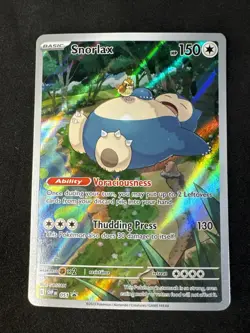 Snorlax 051 Sv: Scarlet & Violet Promo Cards Holo ETB Black Star Promo Pokemon - Image 1