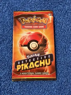 Detective Pikachu Movie 2019 Promo 2 Card Pack Pokemon New Sealed - Image 1