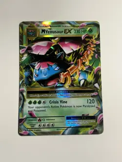 Pokemon TCG M Venusaur EX XY Evolutions 2/108 Mega Holo Rare - Image 1
