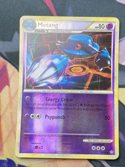Metang 33/95 | HGSS - Unleashed | REVERSE HOLO | Pokemon TCG - Image 2