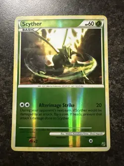 Pokemon Card - Scyther Undaunted 36/90 Uncommon Reverse Holo - Image 1